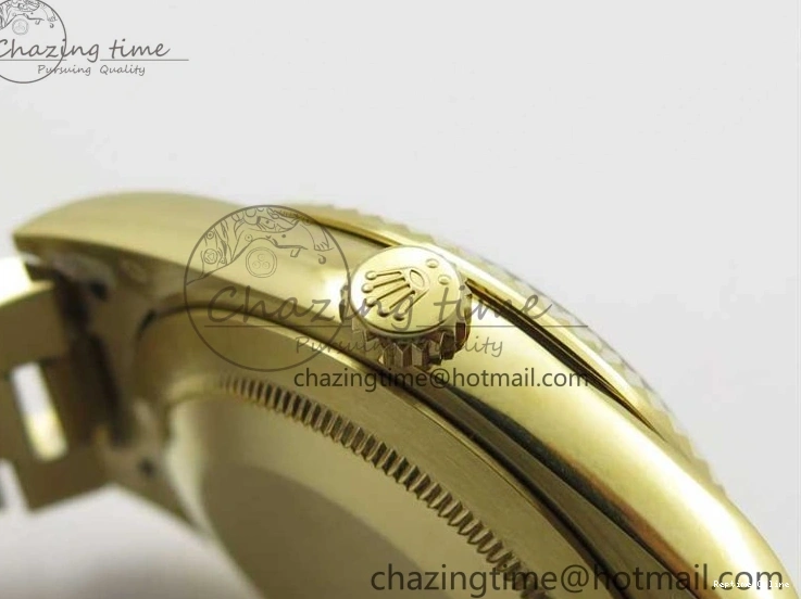 1218 Day-Date 40mm 228239 BP New Dial Version 904 YG Silver Stick Markers Dial on YG President Bracelet A Sophisticated 2807